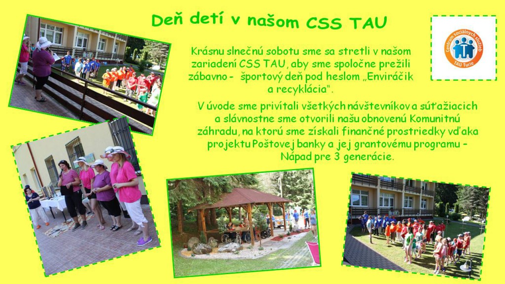 Deň detí v CSS TAU